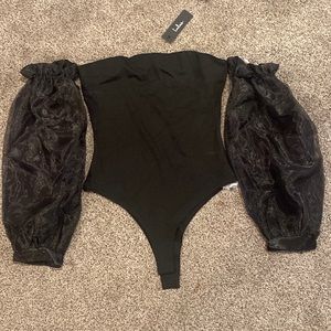 Puff Sleeve Bodysuit